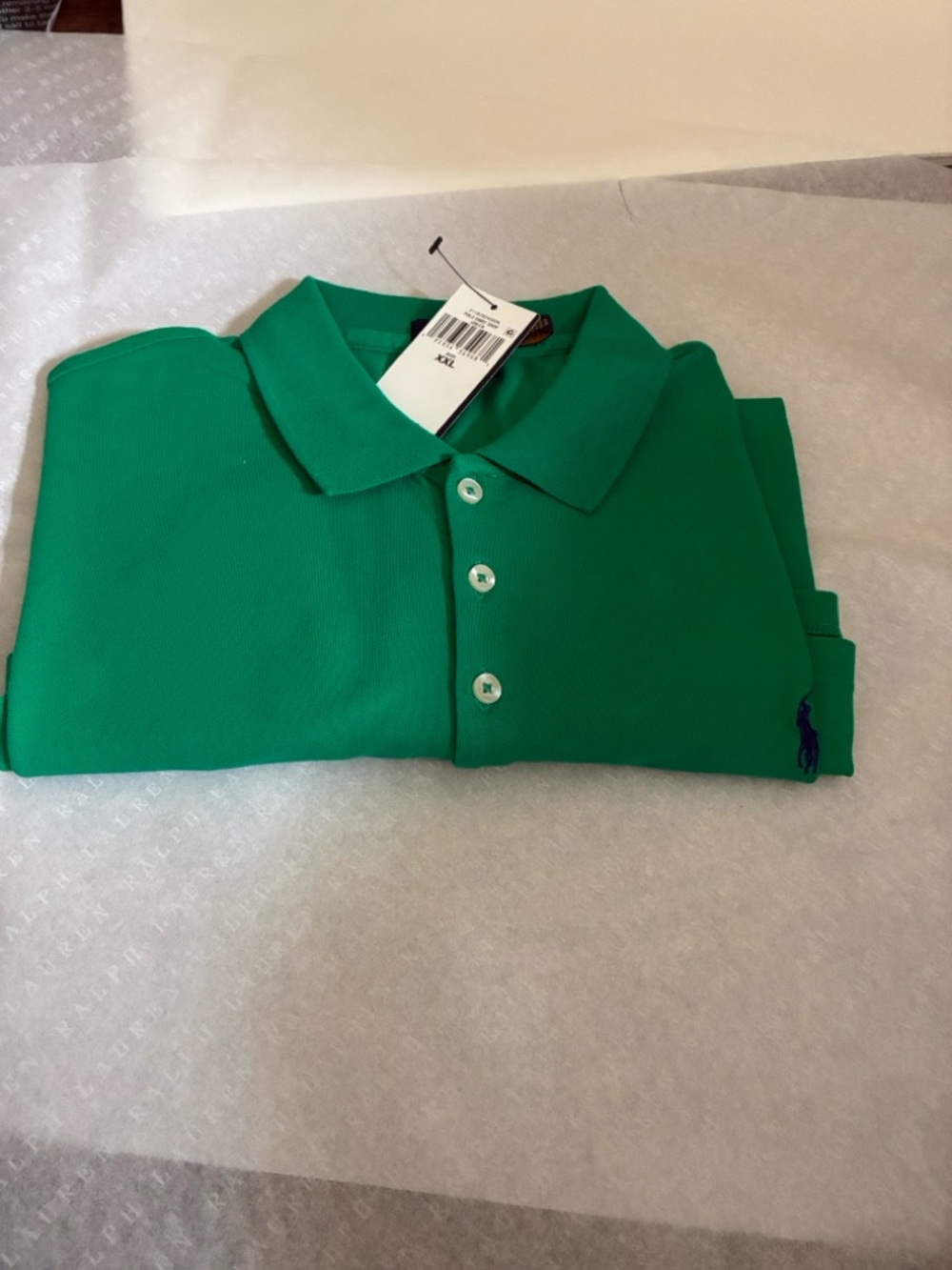 Polo by Ralph Lauren Green Women's Button-Down Polo - Picture 4 of 8